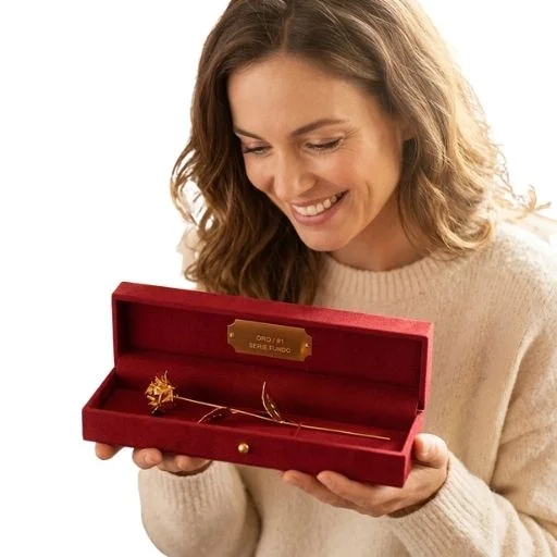 Rosa fortuna oro serie fuego